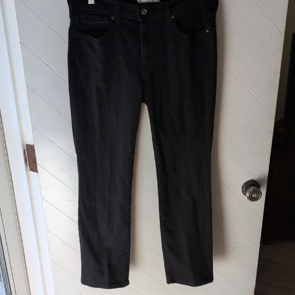 Levi's Black Straight Leg Jeans Worn Once